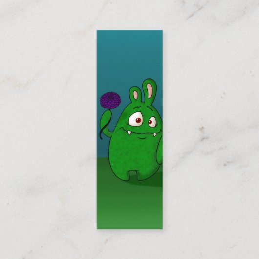 Dahlia Kindness Kaarten Mini Visitekaartje (Voorkant)