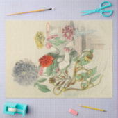 Dahlia Lady Floral ontkoppelen papier  (Craft)