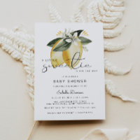 DAHLIA Lemon Citrus Fruit Summer Baby shower