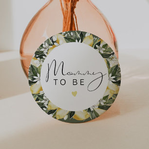 DAHLIA Lemon Citrus Fruit Summer Mama Ronde Button 7,6 Cm