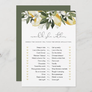 DAHLIA Lemon zou ze een beetje bridal spelen Kaart