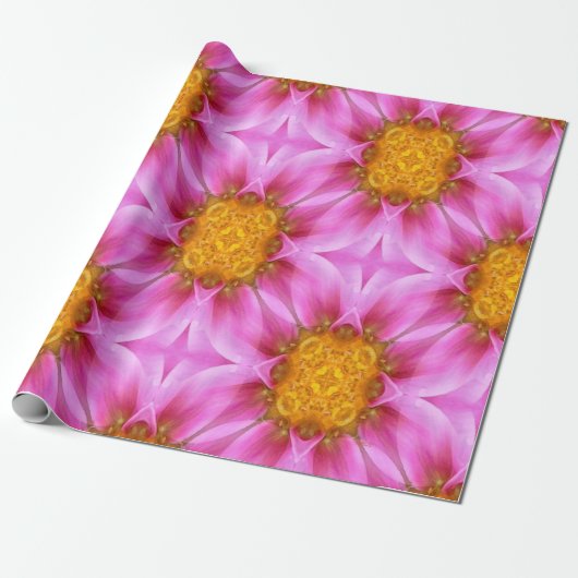 Dahlia Liefde... Cadeaupapier (Uitgerold)