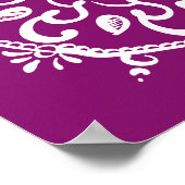 Dahlia Mandala Poster (Hoek)