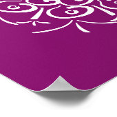 Dahlia Mandala Poster (Hoek)