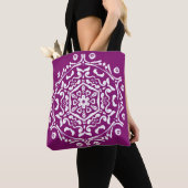 Dahlia Mandala Tote Bag (Dichtbij)