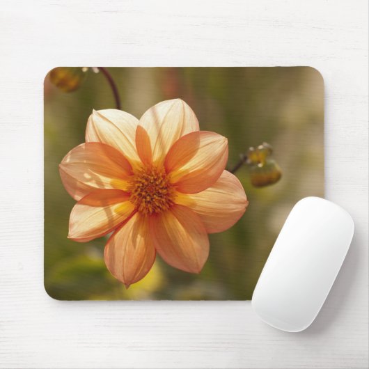 Dahlia Mousepad Muismat (Met muis)
