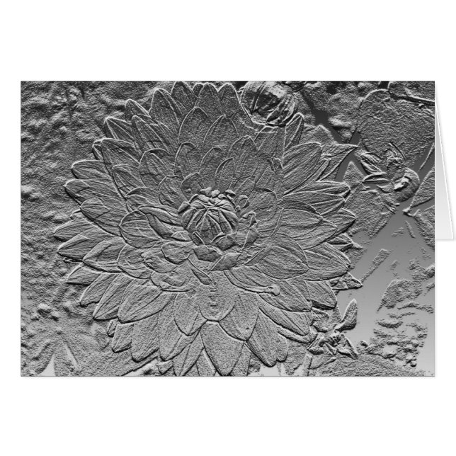 Dahlia Note Kaart (Voorkant Horizontaal)