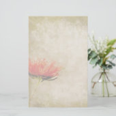 Dahlia Note Paper Briefpapier (Staand voorkant)