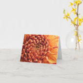 Dahlia - Notecard Kaart (Gele Bloem)