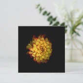 Dahlia Notitiekaarten en Wenskaarten (Staand voorkant)