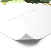 Dahlia "Oranje brandweerkoning" Poster (Hoek)