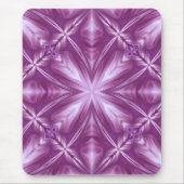 Dahlia Paarse Milky White Clouds Abstract Patroon Muismat (Voorkant)