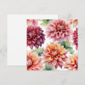 Dahlia Painting (Voorkant / Achterkant)