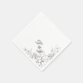 Dahlia Party Napkins Servet (Hoek)