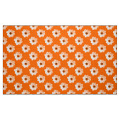Dahlia Pattern - Sinaasappel Stof (Fat Quarter)