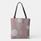 Dahlia Pattern Tote Bag (Achterkant)