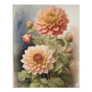 Dahlia Perfect Poster