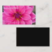 Dahlia ・ Persoonlijk Visitekaartje (Voorkant / Achterkant)