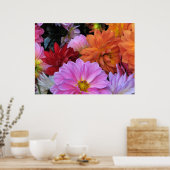 Dahlia Petals Poster (Keuken)