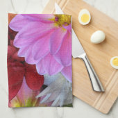 Dahlia Petals Theedoek (Quarter Fold)