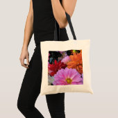 Dahlia Petals Tote Bag (Voorkant (product))