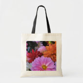 Dahlia Petals Tote Bag (Voorkant)