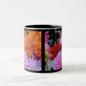 Dahlia Petals Tweekleurige Koffiemok (Center)