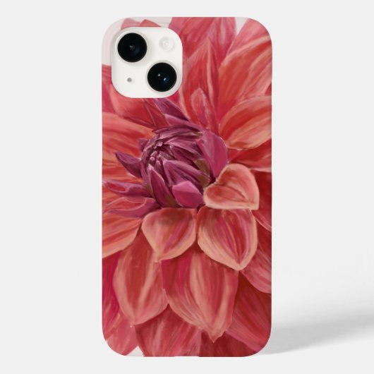 Dahlia Phone case (Achterkant)