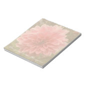 Dahlia Pink Flower Notitieblok (Linkerzijde)