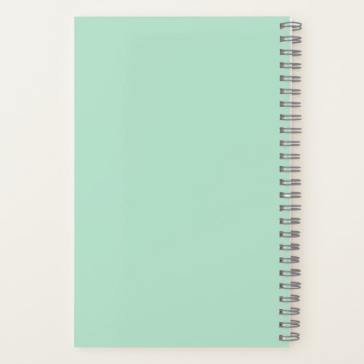 Dahlia Plant Seeds of Happiness Notitieboek (Achterkant)