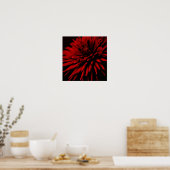 dahlia poster (Keuken)