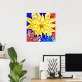 Dahlia Poster (Thuiskantoor)