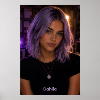 Dahlia Poster