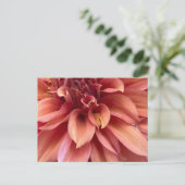 Dahlia-postkaart Briefkaart (Staand voorkant)