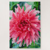 Dahlia Roze Canadese Bloem Fotografie Legpuzzel (Verticaal)