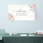 Dahlia & Rozen Bridal Weddenschap Shower Welkom Spandoek (Beurs)