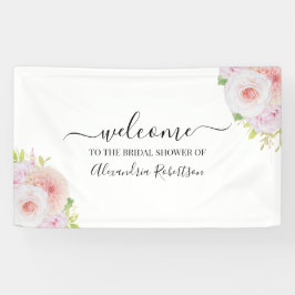 Dahlia & Rozen Bridal Weddenschap Shower Welkom Spandoek