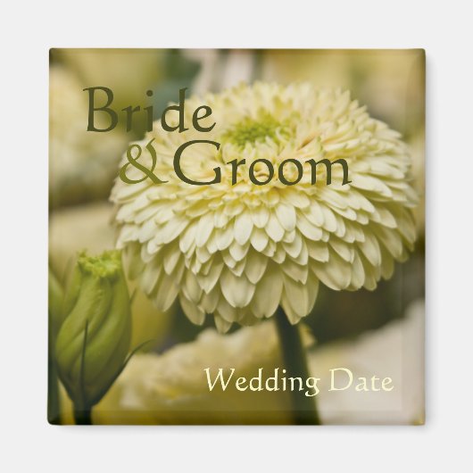 Dahlia · Save the Date Magnet (Voorkant)