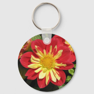Dahlia Scarlet Sleutelhanger