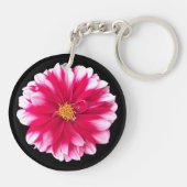 Dahlia Sleutelhanger (Achterkant)