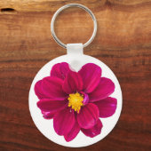 Dahlia Sleutelhanger (Achterkant)