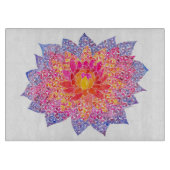 Dahlia Square snijplank (Voorkant)