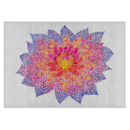 Dahlia Square snijplank