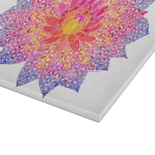 Dahlia Square snijplank (Hoek)