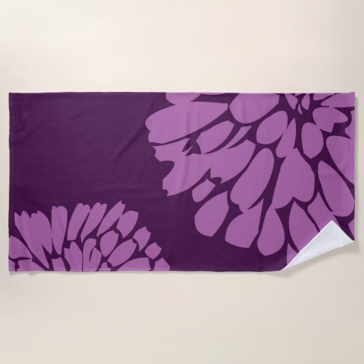 Dahlia. Strandlaken (Voorkant)