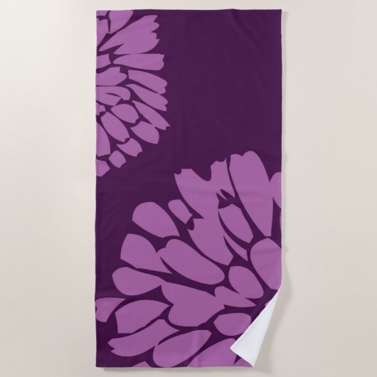 Dahlia. Strandlaken (Voorkant)