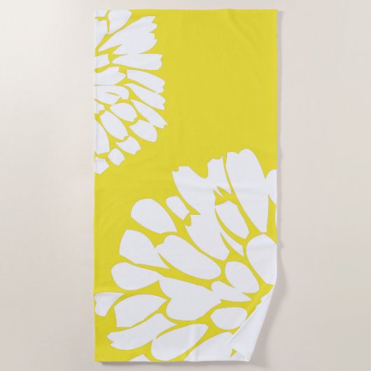 Dahlia. Strandlaken (Voorkant)