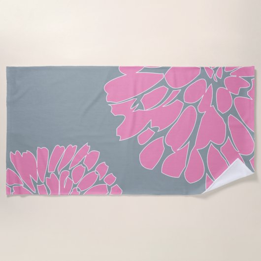 Dahlia. Strandlaken (Voorkant)