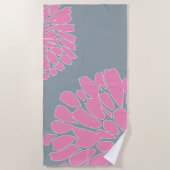 Dahlia. Strandlaken (Voorkant)