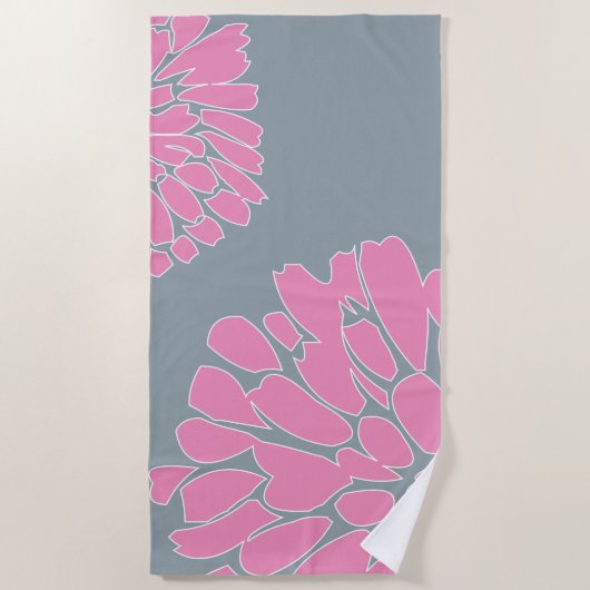 Dahlia. Strandlaken (Voorkant)